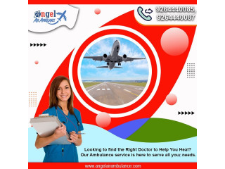 Angel Air and Train Ambulance in Lucknow with all Peerless Medical Setup