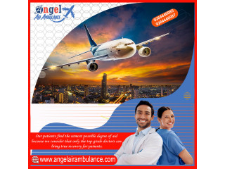 Pick the most Safest Medium Air and Train Ambulance in Nagpur by Angel