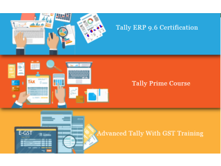 Best Tally Classes in Delhi, Noida & Gurgaon, Free Tally Prime & ERP9 with GST Training, Free Demo Classes, 100% Job Guarantee Program