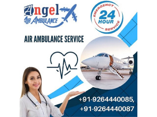 Hire Angel Air Ambulance Service in Patna with Dedicated Medical Team