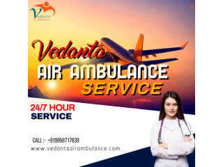 Avail of Advanced ICU Setup by Vedanta Air Ambulance Service in India