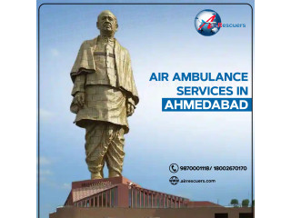 Air Ambulance Services In Ahmedabad  Air Rescuers