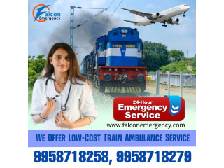 Falcon Train Ambulance in Patna is the Smoothest Medical Transportation Provider