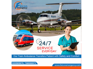 Falcon Emergency Train Ambulance in Kolkata is a Trusted Ambulance Provider
