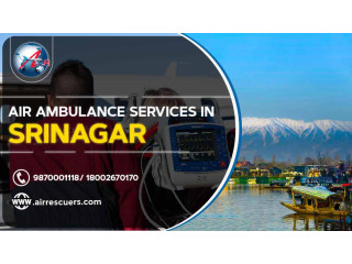 Air Ambulance Services in Srinagar  Air Rescuers