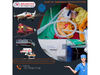Ansh Air Ambulance in Kolkata with Advanced Medical Equipment