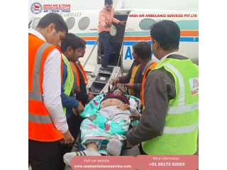 Ansh Air Ambulance in Ranchi with Expert and Highly Experience Medical Team