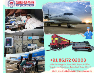 Hire Ansh Train Ambulance in Patna with All Advanced Medical Equipments
