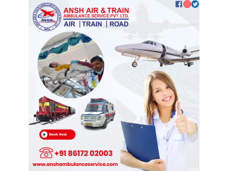 Available Ansh Air Ambulance Service in Patna with Modern Medical Equipments