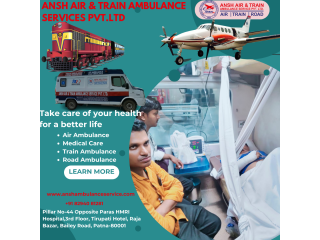 Ansh Air Ambulance Service in Kolkata - Get the High-Class Arrangement of Medical Service