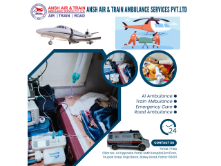 Latest Equipment With ECMO - Ansh Air Ambulance Service in Patna