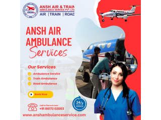 Ansh Air Ambulance Service in Ranchi - Patient Move With Advanced Facilities