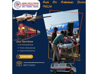 Ansh Train Ambulance Service in Patna - Provides All Medical Facilities