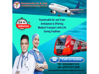 Panchmukhi Train Ambulance Service in Patna is a Risk-Free medical Transport Medium