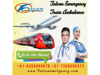 Falcon Emergency Train Ambulance in Patna is a Beneficial Alternative for Relocating Patients