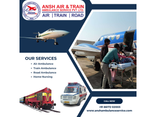 Get Ansh Train in Ambulance Kolkata with All Essential Medical Tools