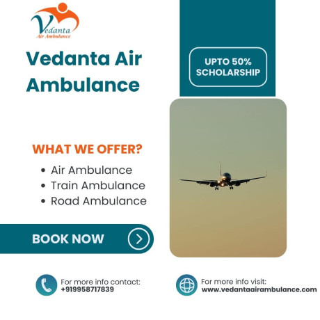 book-vedanta-air-ambulance-in-delhi-with-brilliant-medical-system-big-0