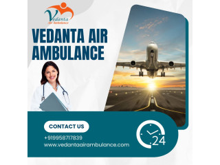 ICU Air Ambulance from Kolkata at a Low Cost by Vedanta Air Ambulance