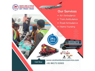 Ansh Train Ambulance in Patna with Rapid and Reliable Medical Transport