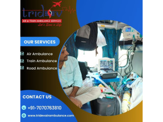 Pick Tridev Air Ambulance Service in Dibrugarh - The Major Facilities Provided Here