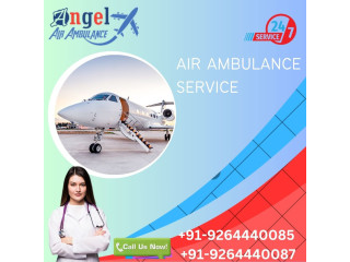 Angel Air and Train Ambulance in Delhi Offers Medical Transfer without Any Unevenness