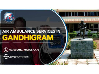 Air Ambulance Services In Gandhigram  Air Rescuers