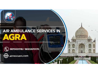 Air Ambulance Services In Agra  Air Rescuers
