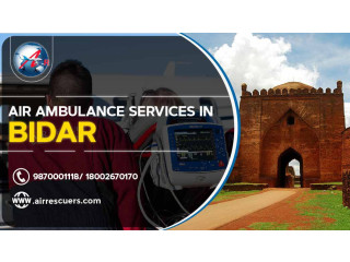 Air Ambulance Services in Bidar  Air Rescuers