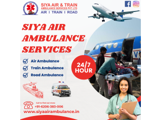 Siya Air Ambulance Service in Patna - Fully Equipped with All Necessary Medical Facilities