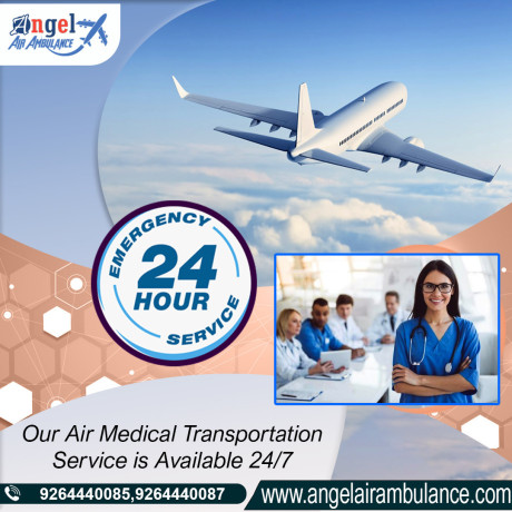 air-and-train-ambulance-in-bangalore-from-angel-with-authorized-medical-endorsement-big-0