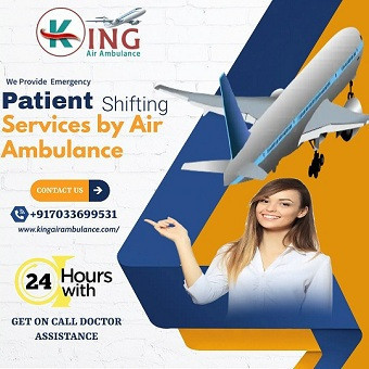 hire-top-grade-air-ambulance-service-in-raipur-by-king-with-247-safest-emergency-provider-big-0