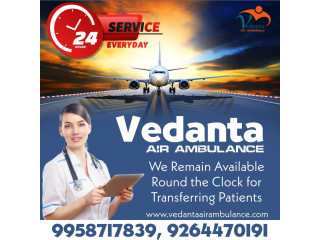 Avail of Vedanta Air Ambulance Service in Patna with Advanced Life-care ICU Setup
