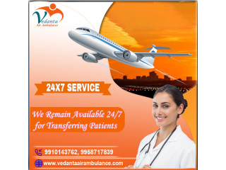 Safe and Care Patient Transfer by Vedanta Air Ambulance Service in Varanasi