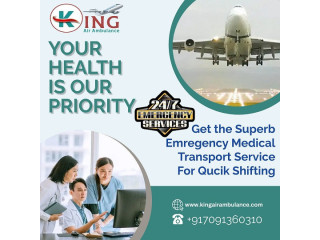 Select Air Ambulance Service in Varanasi by King with a Highly Experienced Medical Team