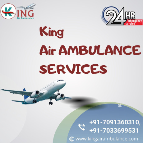 hire-top-class-air-ambulance-service-in-bhopal-by-king-with-accomplished-medical-personnel-big-0