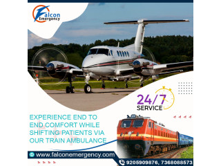 Falcon Train Ambulance in Patna Guarantees End-to-End Comfort to the Patients while in Transit