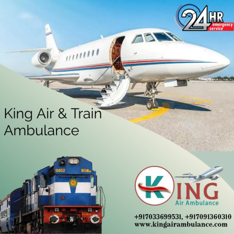 king-train-ambulance-in-guwahati-with-a-highly-experienced-and-fully-trained-medical-crew-big-0