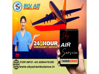 Hire The Fastest Air Ambulance from Indore to Delhi with Medical Team
