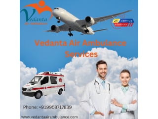 Hire The Special I.C.U Care by Air Ambulance Services in Imphal by Vedanta