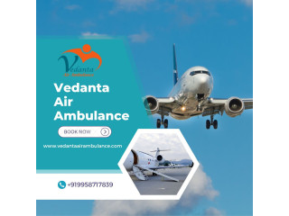 Pick Vedanta Air Ambulance in Bangalore with Healthcare Facilities