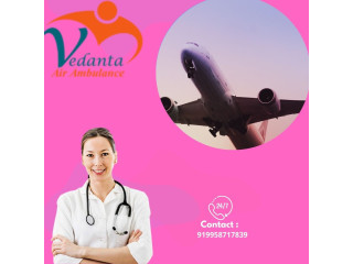 Select Advanced-Class Ventilator Setup at Low Charge by Vedanta Air Ambulance Service in Siliguri