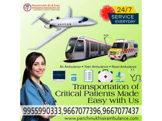 Get Immediate Patient Evacuation by Panchmukhi Air Ambulance Service in Indore