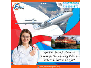 Falcon Emergency Train Ambulance Service in Patna is Relocating Patients with Non-Stop Care