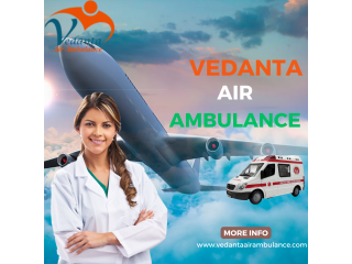 Book The Fastest Medical Facilities by Charted Air Ambulance Service in Kochi Through Vedanta.