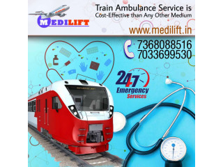 Medilift Train Ambulance in Ranchi with Top-Class Medical Facilities