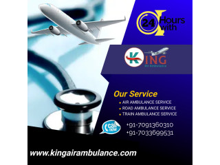 Choose the Fastest and most Secure Air Ambulance Service in Bhubaneswar by King