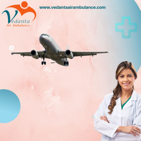 hire-vedanta-air-ambulance-services-in-varanasi-with-modern-suction-machine-big-0