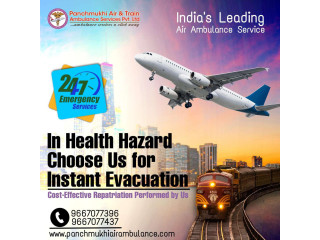 Hire Panchmukhi Air Ambulance Service in Delhi Specialized Medical Squad