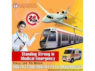 Get Non Complicated Medical Transfer by Panchmukhi Air Ambulance Service in Kolkata