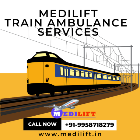 medilift-train-ambulance-in-delhi-with-an-expert-and-specialized-medical-team-big-0